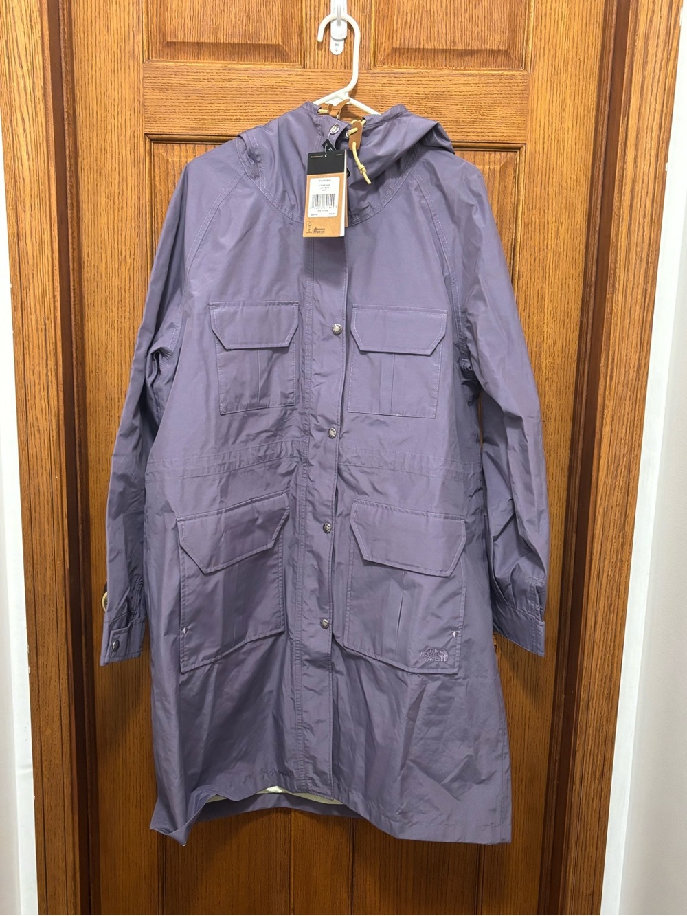 The North Face Women’s W 76 MTN Parka DryVent Hooded Water-Resistant Sz L NWT
